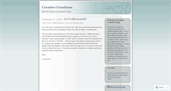 Desktop Screenshot of creativecreationsinsecondlife.wordpress.com