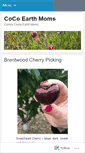 Mobile Screenshot of cocoearthmoms.wordpress.com
