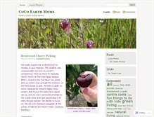 Tablet Screenshot of cocoearthmoms.wordpress.com