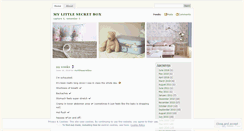 Desktop Screenshot of mylittlesecretbox.wordpress.com