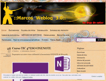 Tablet Screenshot of marcosmateo.wordpress.com