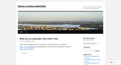 Desktop Screenshot of danecountyrealestate.wordpress.com