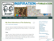 Tablet Screenshot of inspirationtopublication.wordpress.com