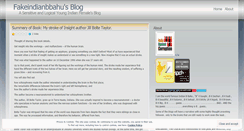 Desktop Screenshot of fakeindianbbahu.wordpress.com