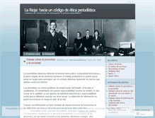 Tablet Screenshot of eticaperiodistica.wordpress.com