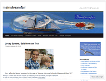 Tablet Screenshot of mainstreamfair.wordpress.com
