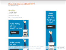 Tablet Screenshot of flexcity.wordpress.com