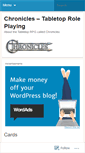 Mobile Screenshot of chroniclesgame.wordpress.com