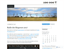 Tablet Screenshot of 100000v.wordpress.com