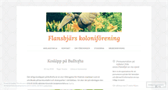 Desktop Screenshot of flansbjer.wordpress.com