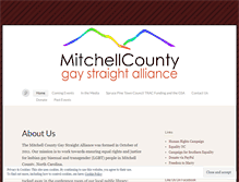 Tablet Screenshot of mitchellcountygsa.wordpress.com