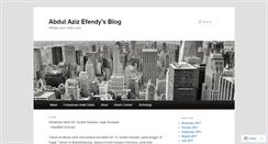 Desktop Screenshot of abdazizef.wordpress.com