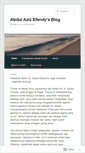 Mobile Screenshot of abdazizef.wordpress.com