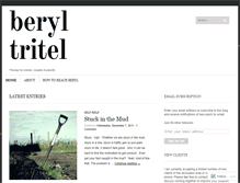 Tablet Screenshot of beryltritel.wordpress.com