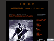 Tablet Screenshot of caseygrady.wordpress.com