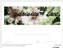 Tablet Screenshot of daisiesandlace.wordpress.com