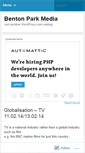 Mobile Screenshot of bentonparkmedia.wordpress.com