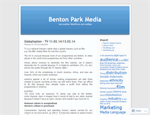 Tablet Screenshot of bentonparkmedia.wordpress.com