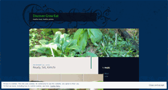 Desktop Screenshot of discovergroweat.wordpress.com