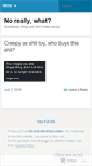 Mobile Screenshot of noreallywhat.wordpress.com