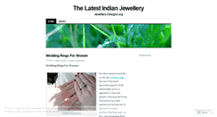 Desktop Screenshot of jewellerydesigns1.wordpress.com