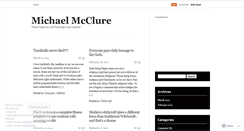 Desktop Screenshot of mcclurecomputerconsulting.wordpress.com