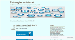 Desktop Screenshot of estrategiaseninternet.wordpress.com