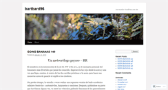 Desktop Screenshot of bartbard96.wordpress.com