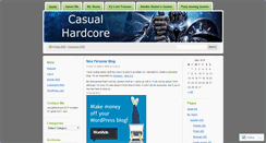 Desktop Screenshot of casualhardcore.wordpress.com