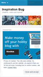 Mobile Screenshot of inspirationbug.wordpress.com