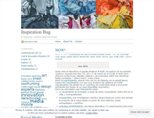 Tablet Screenshot of inspirationbug.wordpress.com