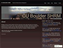 Tablet Screenshot of cubouldershrm.wordpress.com