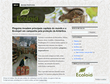Tablet Screenshot of ecoloja.wordpress.com
