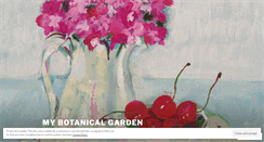 Desktop Screenshot of mybotanicalgarden.wordpress.com