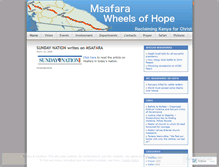 Tablet Screenshot of msafara.wordpress.com