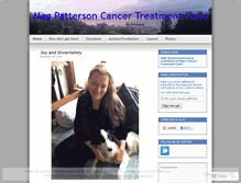 Tablet Screenshot of megpattersonfund.wordpress.com