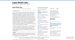 Desktop Screenshot of loganmartinlake.wordpress.com