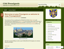 Tablet Screenshot of cotepressignois.wordpress.com