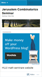 Mobile Screenshot of combseminar.wordpress.com