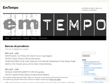 Tablet Screenshot of jornalemtempo.wordpress.com