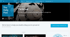 Desktop Screenshot of dailypost.wordpress.com