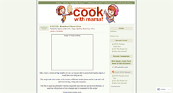 Desktop Screenshot of cookwithmama.wordpress.com