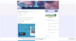 Desktop Screenshot of oneyearafter.wordpress.com