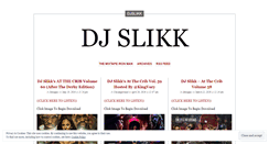 Desktop Screenshot of djslikk.wordpress.com