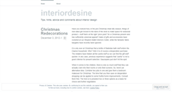 Desktop Screenshot of interiordesine.wordpress.com