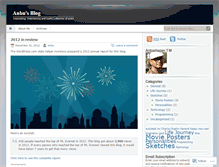 Tablet Screenshot of anbutm.wordpress.com