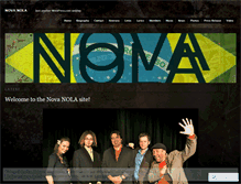 Tablet Screenshot of novanola.wordpress.com