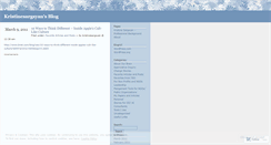 Desktop Screenshot of kristinesargsyan.wordpress.com