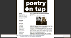 Desktop Screenshot of poetryontap.wordpress.com