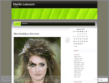 Tablet Screenshot of marilinleenurm.wordpress.com